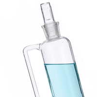 Prix discount Laboratoire 5L monocouche chauffage chimique chemisé bain d'huile réacteur en verre avec verre borosilicate GG-17