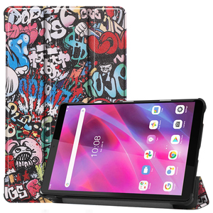 Custodia per Tablet da <span class=keywords><strong>8</strong></span> Pollici in Pelle PU con Supporto Trifold, Design Semplice a Cartoni Animati, Alta Qualità, per <span class=keywords><strong>Tab</strong></span> M8 3a Generazione - Product Image 1