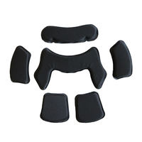 Coussinets en mousse amovibles pour casque, anti-vibrations, pour casques tactiques FMA