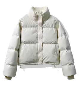 Nouvelle veste chaude et épaisse en PU non lavable pour <span class=keywords><strong>femme</strong></span>, idéale pour l'hiver, style coton tendance - Product Image 1