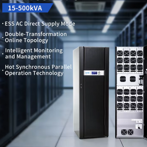 UPS en Línea 93E de 30 kVA, 27 kW, 380 V, 400 V, Trifásico, Doble Conversión, Sistema de Alimentación Ininterrumpida para Centros de Datos y Telecomunicaciones - Product Image 1