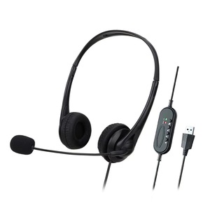 USB câm mic Over-Ear văn phòng & cuộc gọi trung tâm Tai nghe có dây tai nghe & tai nghe với âm nhạc tính năng động Vocalism Nguyên Tắc - Product Image 2