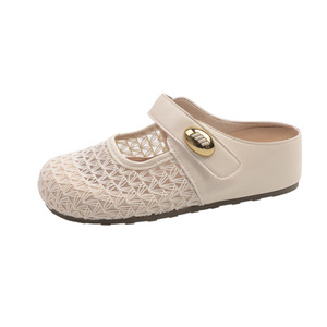 Zapatillas tipo pantufla, Zapatos de pesca, Sandalias Baotou, Transpirables, Suela gruesa, Aumento de altura interior, Bocon - Product Image 5