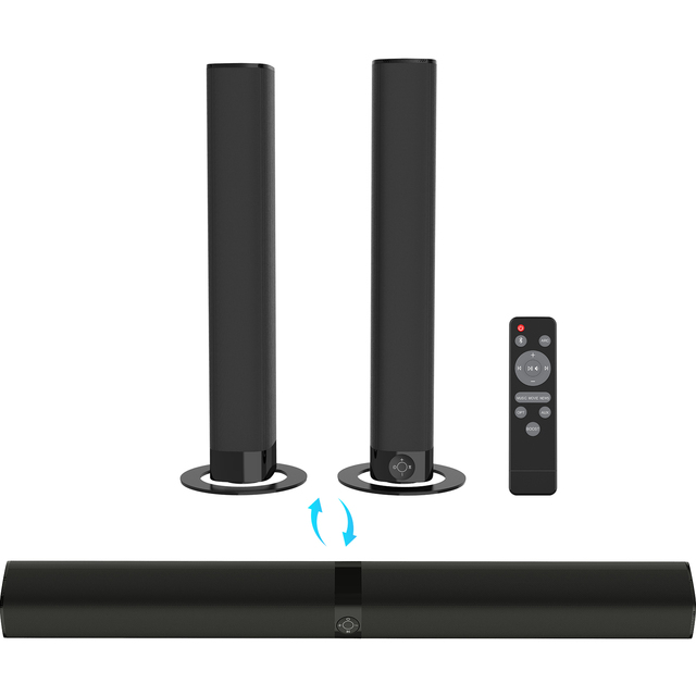 KY8000 Home Theater System Soundbar BT Wireless Sound Bars OPT/ARC/BT/Remote Multiple Connections Sound Bar