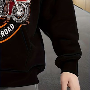 Sweat-shirts à capuche décontractés en coton épais à séchage rapide, surdimensionnés, à épaules tombantes, unis, de haute qualité, personnalisés pour hommes, OEM ODM - Product Image 2