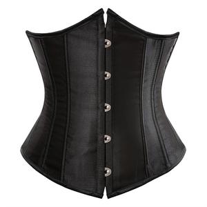 Jiraimeaili — bustier en Satin Vintage pour femme, corset Sexy à la mode, forme sous le buste - Product Image 2