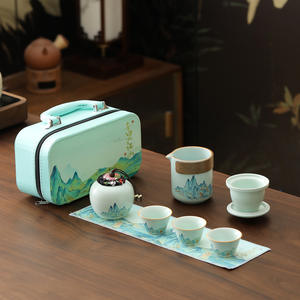<b>Tea</b> Set Cultural and Creative <b>Gifts</b> Business Souvenir <b>Gift</b> Sets Corporate Event Small <b>Gifts</b> - Product Image 4