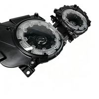 Ensemble de phares LED à fleurs de prunier pour conduite à gauche, remplacement direct, phare automobile avec faisceau de câblage complet pour Toyota FJ75