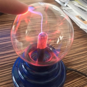 Nueva lámpara de PLASMA, lámpara de plasma de esfera de lanzamiento Disco táctil manual exclusiva, decoración de lugar - Product Image 3