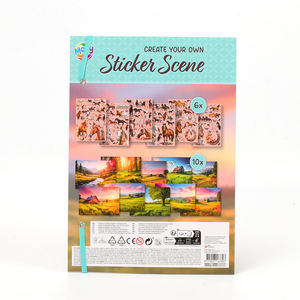 2026 दृश्यों पैटर्न्ड पैक नई पशु पार्टी श्रृंखला दृश्य स्टिकर के लिए नई पशु पार्टी श्रृंखला दृश्य स्टिकर - Product Image 2