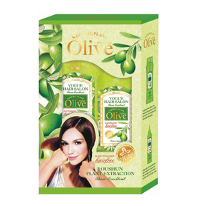 Shampooing et après-<span class=keywords><strong>shampoing</strong></span> à l'olive ROUSHUN, nettoyant, hydratant, rafraîchissant, 400ML+220ML - Product Image 1