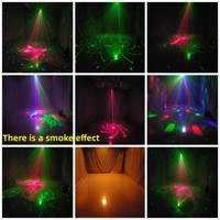 Nouvelle barre de lumière DMX/KTV 5-en-1 laser et LED à activation vocale, avec tension universelle, pour scène et événements transfrontaliers, effet flash rave