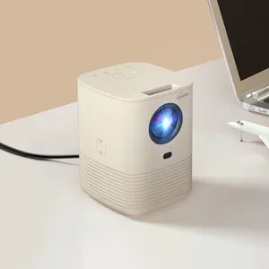 Full HD Mini Projector 1080P Wifi Mirroring For Smartphone IPhone 6000 Lux Projector For Home Theater Beamer