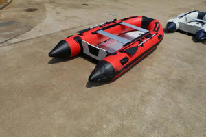 2024 nuevo diseño plegable PVC suelo <span class=keywords><strong>de</strong></span> aluminio inflable barco <span class=keywords><strong>de</strong></span> <span class=keywords><strong>pesca</strong></span> inflable barco neumático en el mar, Río y lagos - Product Image 5