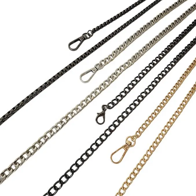 Fashionable Best-selling Metal Bag Chain For Women's Handbags Hook Chain Shoulder Strap Bag Chain Strap
