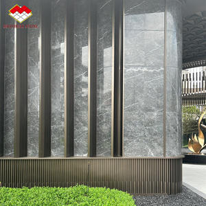 Élégantes dalles de marbre gris Hermès pour sols, escaliers, rebords de fenêtre, seuils, panneaux muraux, comptoirs de cuisine en marbre et meubles-lavabos de salle de bain - Product Image 2