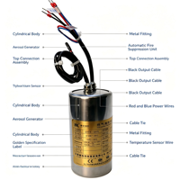 QRR0.15GW/S Aerosol-Feuerlöscher Automatischer Feuerlöscher Aerosol-Brandunterdrückung für Elektroschränke