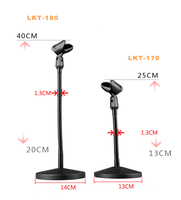 Xtuga-Soporte de Metal para Micrófono, Accesorio Extensible para Mesa de Grabación de Estudio de Escritorio, Clip de Mic, Superventas, 1 Unidad, 1 Unidad, 1 Unidad, 2 Unidades