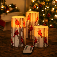 Bougie pilier LED sans flamme personnalisée en plastique avec télécommande pour mariages, anniversaires, fêtes, Noël, décoration de la maison
