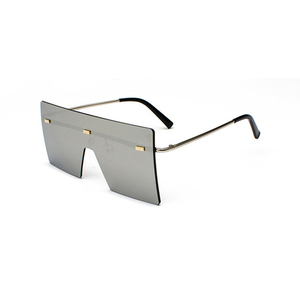 2019 <span class=keywords><strong>Plaza</strong></span> <span class=keywords><strong>de</strong></span> la moda <span class=keywords><strong>de</strong></span> gafas <span class=keywords><strong>de</strong></span> sol hombres mujeres Vintage <span class=keywords><strong>de</strong></span> gran tamaño sin montura gafas <span class=keywords><strong>de</strong></span> diseñador <span class=keywords><strong>de</strong></span> la - Product Image 1