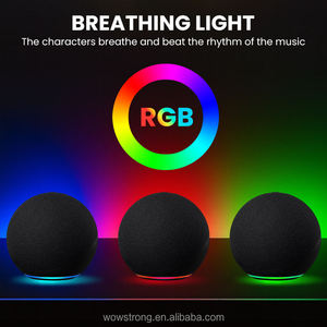 Altavoz Bluetooth Inalámbrico Portátil Mini TWS 2026, con Correa para Colgar, Luz RGB, Botón Suave, Regalo para Exteriores - Product Image 5