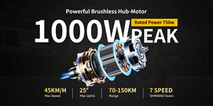 Bicicleta Eléctrica KOOLUX X9 con Marco de Hierro, Motor Dual sin Escobillas de 250W, Batería de Litio de 48V 15.6Ah, Neumático Grueso de 20'', 6 Velocidades, Largo Alcance, para Adultos - Product Image 5