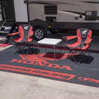 Customized Reversible Polypropylene Outdoor Mat Waterproof Event RV Rug with Brand Souvenir Logo for Travel