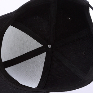 Semplice e alla moda Casual uomo e donna LOGO personalizzabile universale 100% cappellino da Baseball in puro cotone tinta unita - Product Image 2