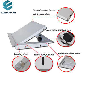 Panel de Acceso de Aleación de Aluminio, Abertura de Inspección para Techo, Cubierta Decorativa Invisible para Inspección - Product Image 5