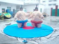 Combinaison de lutte gonflable sumo, 2 pièces, jeux de sport, meilleure qualité et prix moins cher