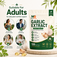 Fournisseur direct d'usine, extrait d'ail en gélules sans OGM, sans gluten, pour réduire le cholestérol et abaisser la tension artérielle