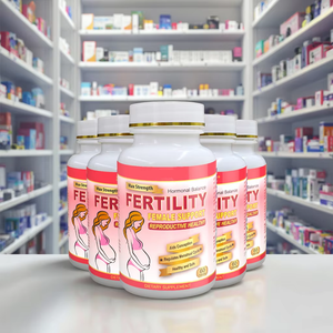 Integratori per la Fertilità Winstown, Compresse per il Supporto Riproduttivo Femminile, 60 Compresse per l'Equilibrio Ormonale e la Regolazione del <span class=keywords><strong>Ciclo</strong></span> Mestruale - Product Image 1