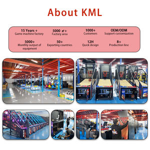 Máquina de <span class=keywords><strong>Baloncesto</strong></span> Arcade <span class=keywords><strong>NBA</strong></span> con Pantalla LCD que Funciona con Monedas, Kit de Balones Personalizados, Certificación CE, Inglés, Metal, Plástico, KML K-1015 - Product Image 5