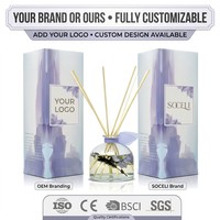 Services de personnalisation, fabricant OEM de diffuseurs à bâtonnets, fourniture d'huile parfumée 130 ml pour commandes en gros
