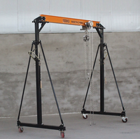 Équipement de levage le moins cher, grue de chantier 1 tonne, 2 tonnes, 3 tonnes, grue d'atelier pliable, vente directe d'usine