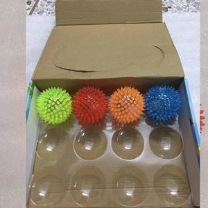 ลูกบอลนวดเรืองแสงขนาด 7.5 ซม. พร้อมสายรัดยืดหยุ่น ของขวัญสุดพิเศษพร้อมเสียงหวีด - Product Image 3