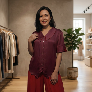 เสื้อเชิ้ตผู้หญิงใส่สบาย ดีไซน์หรูหรา เหมาะสำหรับใส่ทำงาน ใส่เที่ยว หรือใส่ลำลอง ซื้อโดยตรงจากผู้ผลิต - Product Image 3