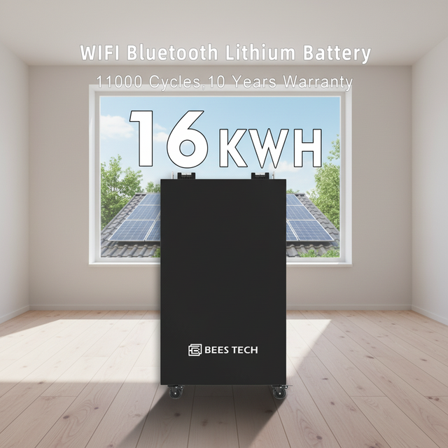 Rack Mounted Li-ion Solar Lifepo4 Pack 51.2v 15kwh 16kwh 50kwh Lithium Battery 10kwh for Home Storage Solar Energy System