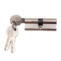 Ensemble de poignées de porte à mortaise en aluminium de luxe, modernes, sécurisées et pour l'intimité, pour portes intérieures en bois, avec serrures en plaque de fer de fabrication industrielle