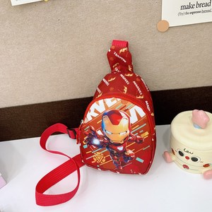 Sac de poitrine Marvel de dessin animé adorable en vente chaude, sac à bandoulière de voyage pour enfants Spider-Man Thor, cadeaux personnalisés pour enfants, personnalisable - Product Image 5