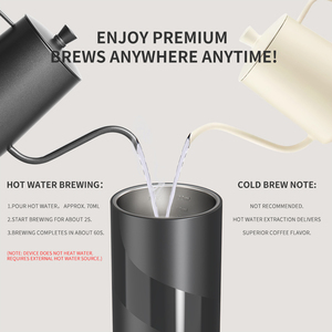 Máy pha cà phê espresso di động ngoài trời 20 Bar, máy pha cà phê espresso gia đình, máy pha cà phê điện di động, máy pha cà phê tự động di động - Product Image 4