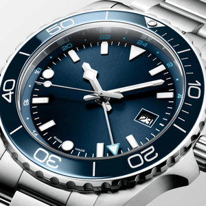 Reloj Mecánico Automático para Hombre, Reloj de Buceo con Bisel Giratorio, Cristal de Zafiro, Correa de Acero Inoxidable, Ventana de Fecha, Reloj Deportivo de Pulsera - Product Image 3