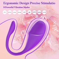 Vibrator Sexspielzeug für Frauen in Delfinform Tragbarer Slip mit APP-Fernbedienung 9 Modi Magnetisches Aufladen Silikon Juguetes Sexuales