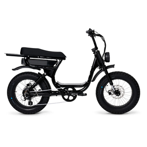 Bicicleta Eléctrica Todoterreno Vintage, Bicicleta Eléctrica Retro de 20 Pulgadas con Doble Suspensión, Bicicleta Eléctrica con Certificación UL - Product Image 2