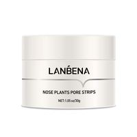 LANBENA Masque Visage Exfoliant Anti-Acné Nettoyant Profond – Bande Originale Lanbena pour le Nez, Masque Dissolvant Points Noirs