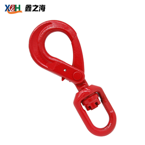 Kait Putar Pengangkat G80 dari Baja Paduan Tempa untuk Tali Pengangkat Mata Kait dalam Baja Karbon dan Baja Paduan - Product Image 6