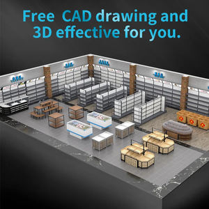 Groothandel Op Maat Gemaakte Dubbelzijdige Metalen Heavy-Duty Unit Rekken Voor Supermarkt Magazijn Opslagsysteem - Product Image 4