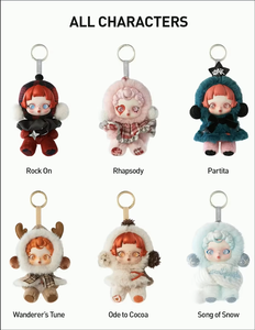 Nueva Caja Sorpresa con Personajes de Frozen-Fantasia Poem Snow Song Ode Rock Music Comic Tune, Variaciones de Colgantes y Llaveros - Product Image 2