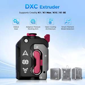 Kit de Actualización de Extrusor Creality DXC Serie K1 con Doble Engranaje de Aluminio y Detección Inteligente de Rotura de Filamento - Product Image 2