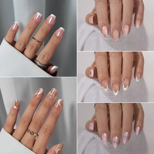 <span class=keywords><strong>Uñas</strong></span> de diseño personalizado Día de Todos los Santos <span class=keywords><strong>Uñas</strong></span> postizas artificiales Venta al por mayor Halloween <span class=keywords><strong>Almendra</strong></span> corta Rosa Punta francesa Prensa en las <span class=keywords><strong>uñas</strong></span> - Product Image 3